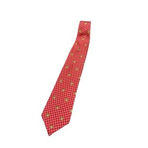 Vintage Gianni‎ Versace Medusa Head Brick Motif SilkTie